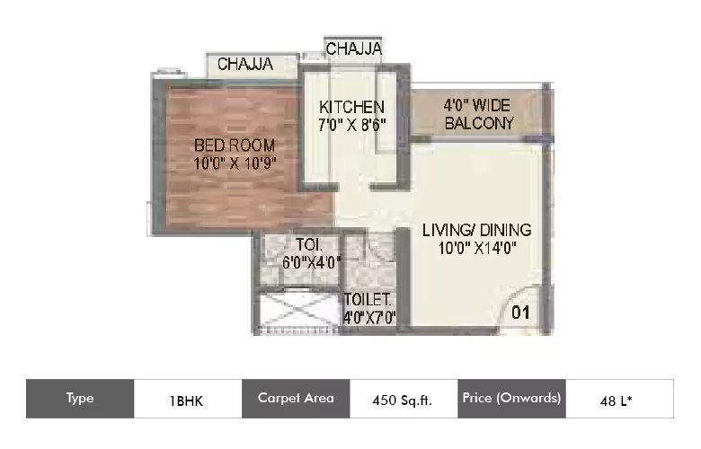 Sai-World-Dreams-1BHK-450